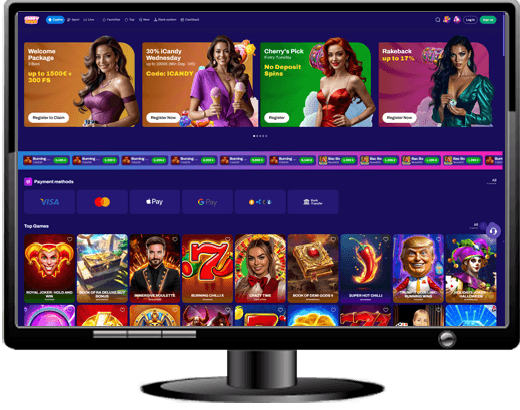 CandySpinz Casino Website