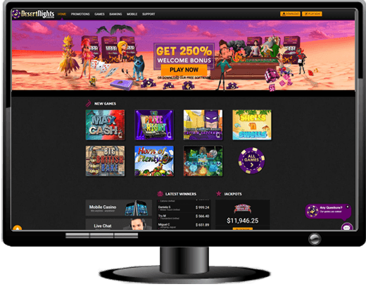 Desert Nights Casino Website