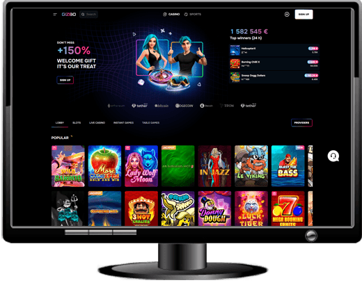 Gizbo Casino Website