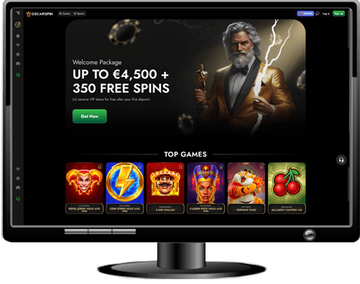 Oscarspin Casino Website
