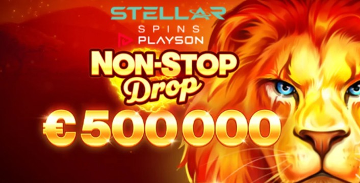 Stellar Spins Casino $500,000 Non-Stop Drop