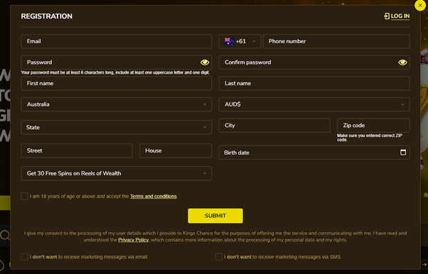 Claim an Exclusive No Deposit Bonus - Step 3