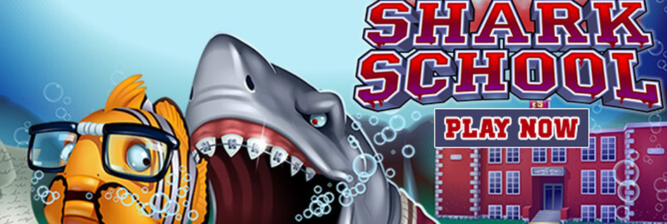 Shark School slot pokie game